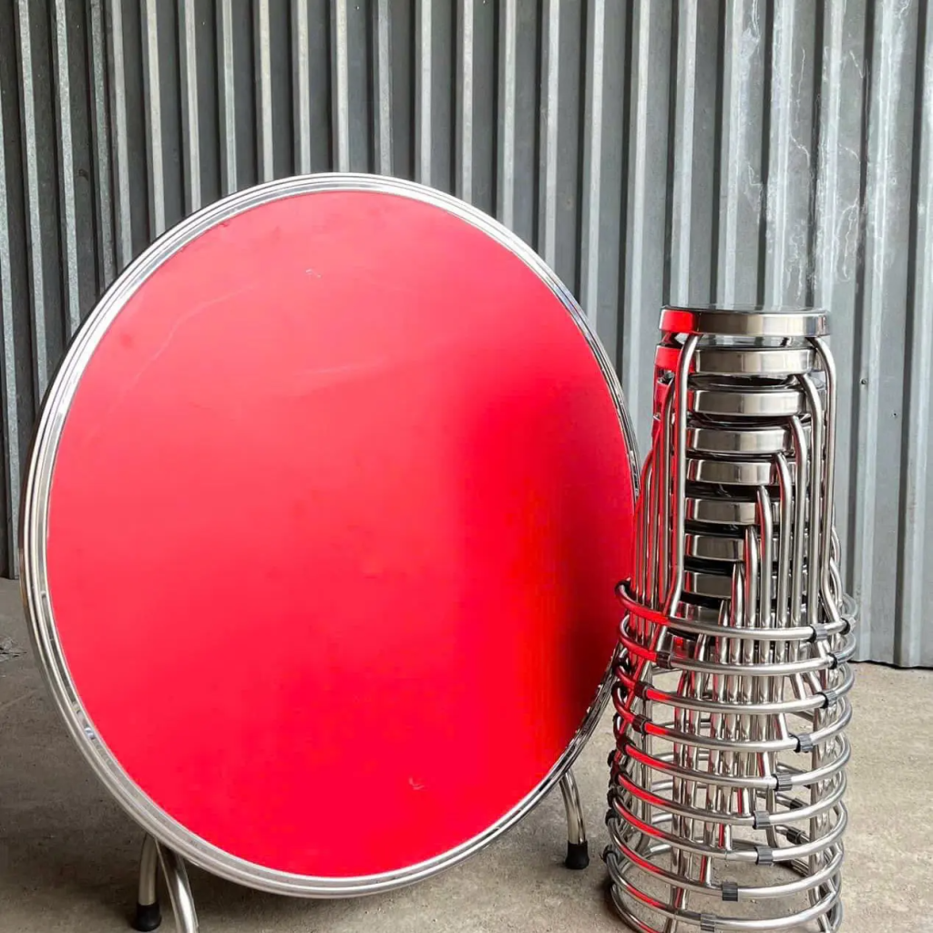 Top 10 Mẫu Bàn Tròn Inox 304 Bán Chạy Nhất Tại TP.HCM