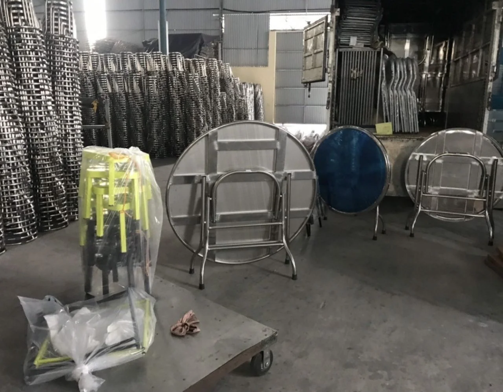 Xưởng Sản Xuất Bàn Inox Quán Ăn Uy Tín Tại TP.HCM