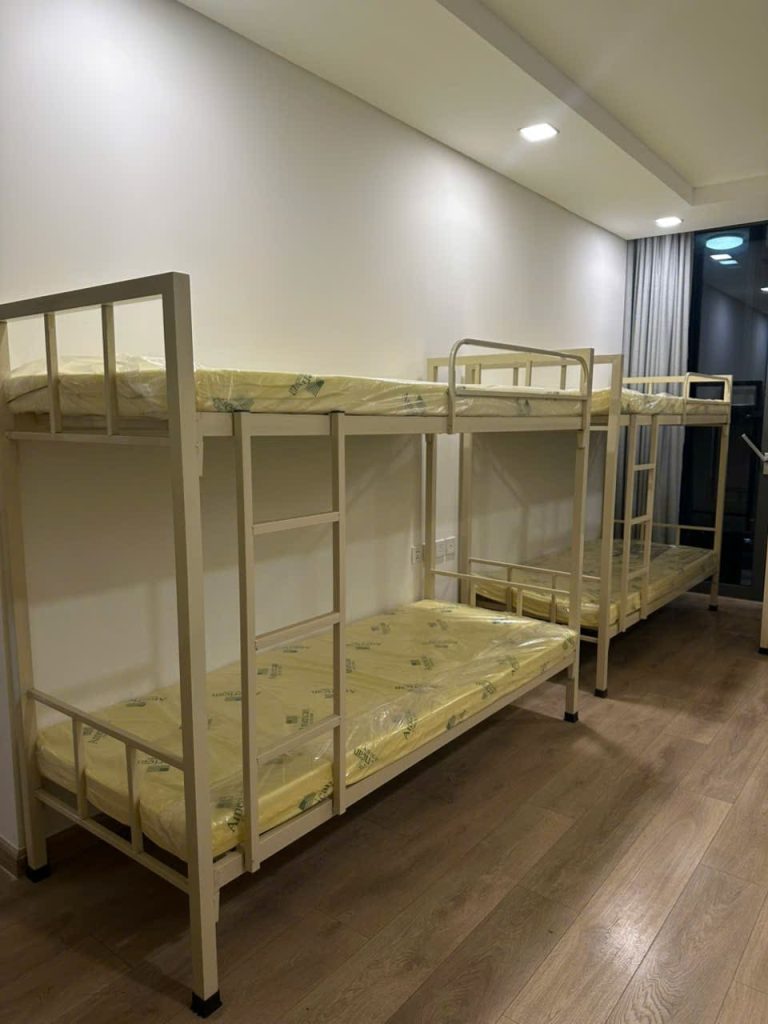 Cách Bố Trí Giường Tầng Sắt Cho Phòng Trọ 15m2 Cực Thông Thoáng