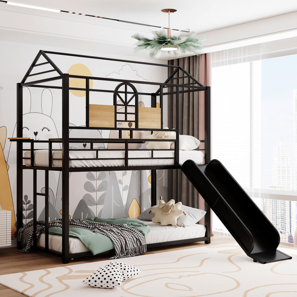 Top 5 Mẫu Giường 2 Tầng Sắt Đẹp Và An Toàn Cho Phòng Bé 6 - 12 Tuổi
