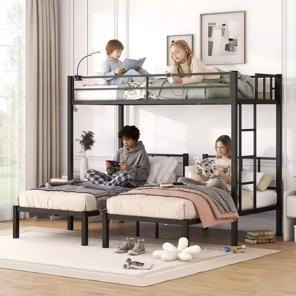 Top 5 Mẫu Giường 2 Tầng Sắt Đẹp Và An Toàn Cho Phòng Bé 6 - 12 Tuổi