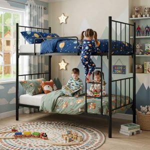 Top 5 Mẫu Giường 2 Tầng Sắt Đẹp Và An Toàn Cho Phòng Bé 6 - 12 Tuổi